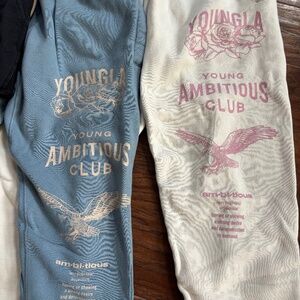 Young LA sweatpants and short